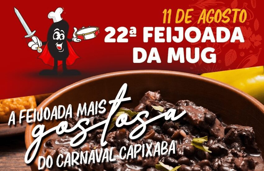 Duas toneladas! MUG prepara feijoada para toda a família no dia dos pais