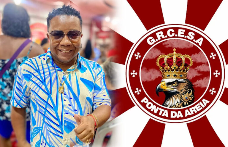 Danilo Cezar é o novo intérprete oficial da Ponta da Areia, no Carnaval de Niterói.