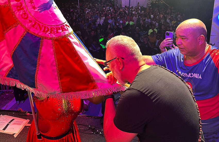 Cahe Rodrigues, carnavalesco campeão da Independente de Boa Vista.