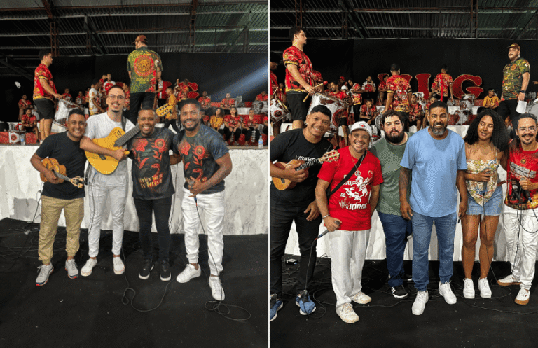 Parcerias semifinalistas na Mocidade Unida da Glória (MUG).