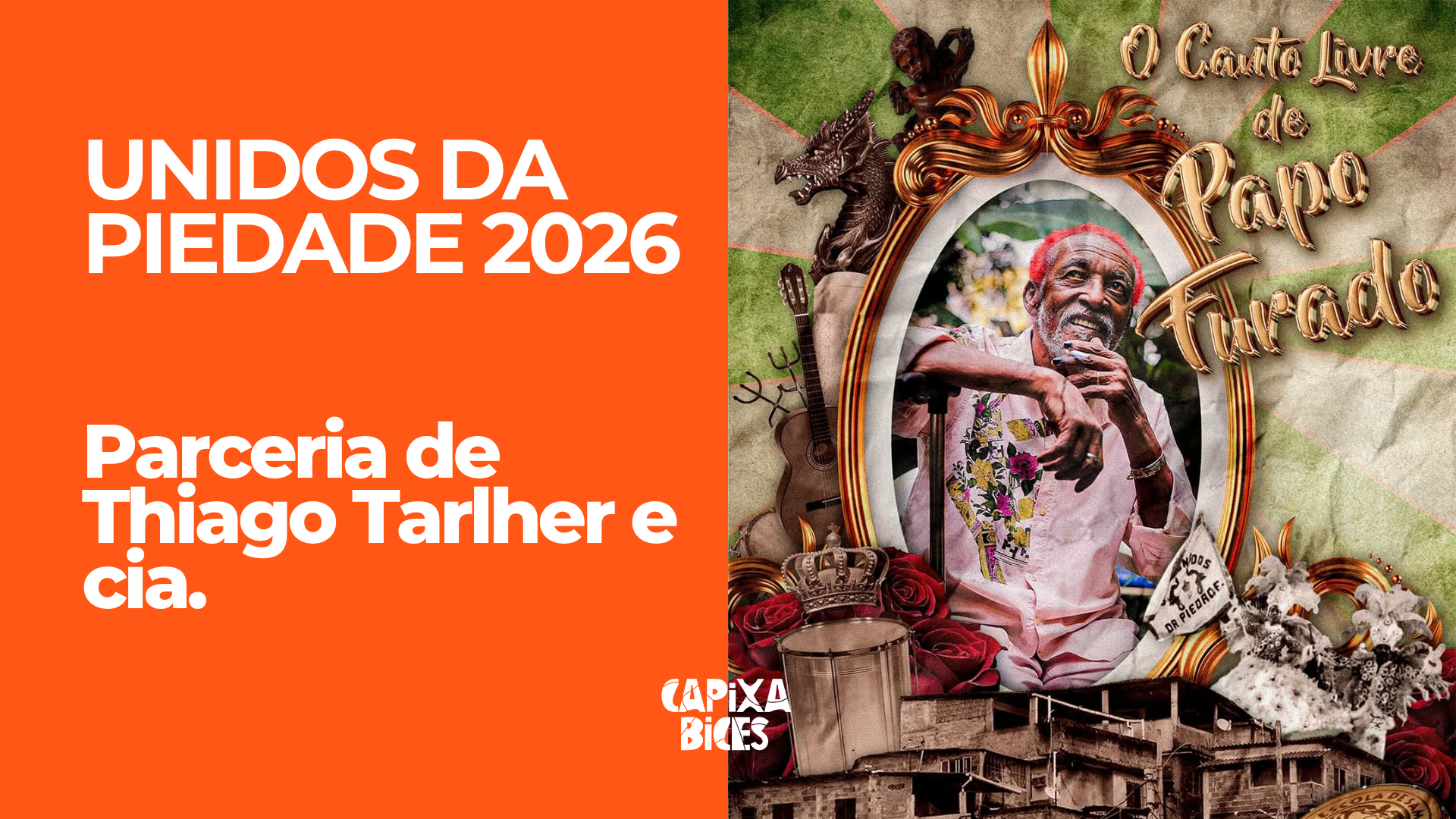Samba da parceria de Thiago Tarlher e cia.