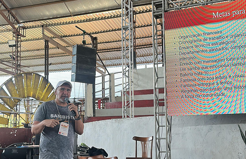 Carnavalesco Petterson Alves, da MUG.
