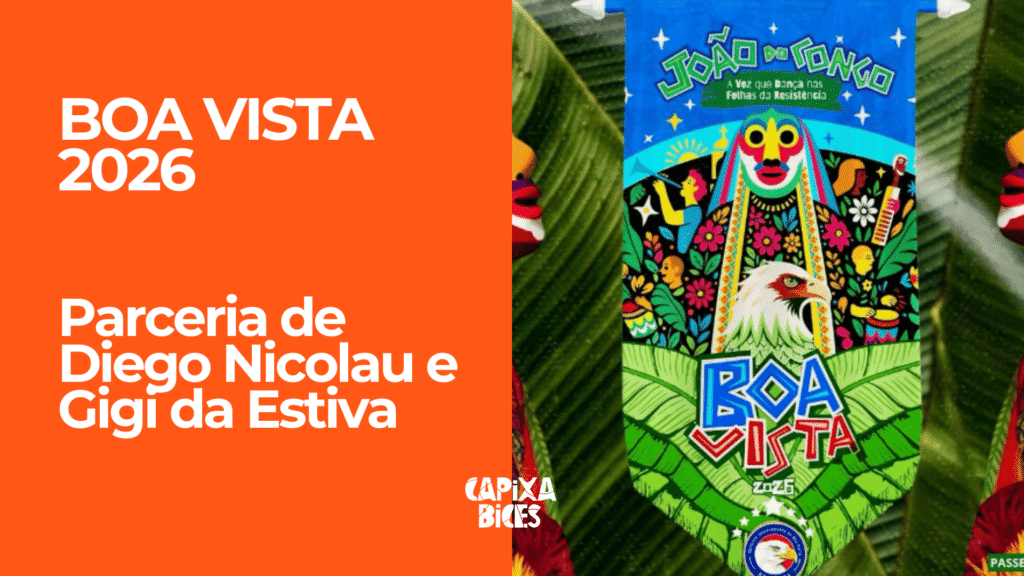 Samba concorrente da parceria de Diego Nicolau e Gigi da Estiva para Boa Vista - Carnaval de Vitória 2026