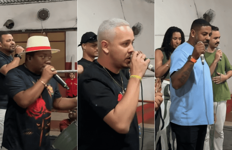 Três parcerias finalistas para grande final de samba-enredo na Unidos de Jucutuquara.