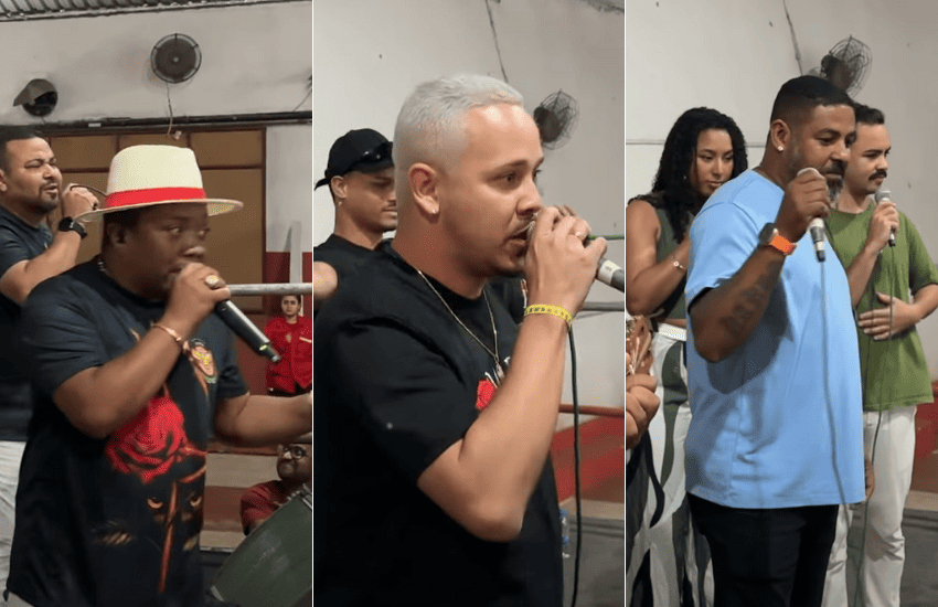 Três parcerias finalistas para grande final de samba-enredo na Unidos de Jucutuquara.