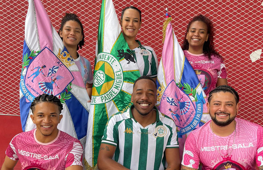 Casal da Mocidade Independente de Padre Miguel e da Chegou O Que Faltava