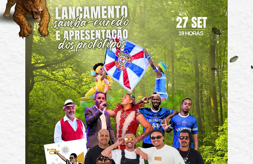 Pega lança enredo e protótipos de fantasias neste sábado, dia 27