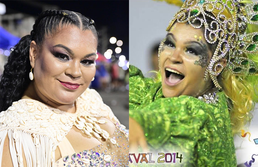 Alana Marques retorna à Novo Império para o cargo de porta-bandeira