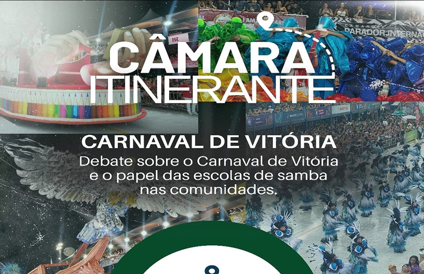Câmara Itinerante vai acontecer no Sambão do Povo, nesta quinta-feira (11)