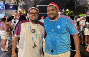 Mestres Jorge Borges e Alcino Jr., da Chegou O Que Faltava