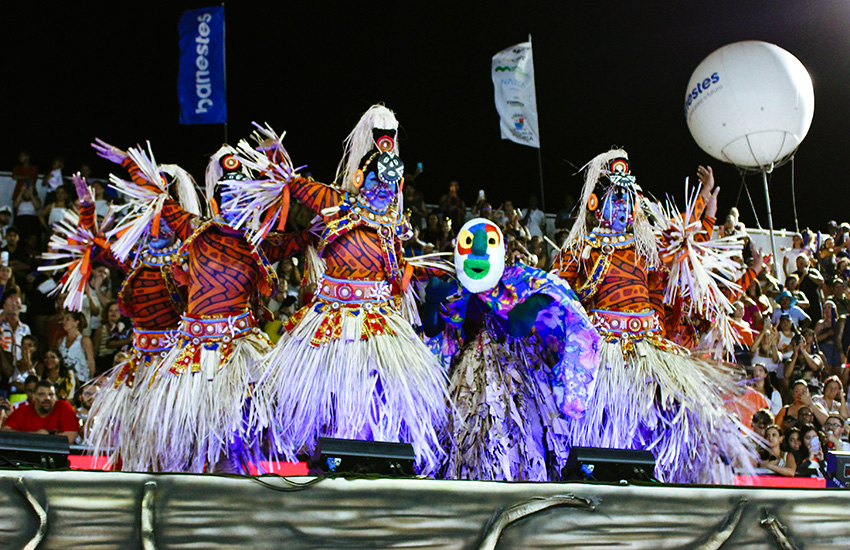 Comissão de frente da Boa Vista no carnaval de Vitória 2026