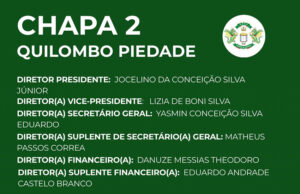 Atual presidente Professor Jocelino Jr. deve ser reeleito na Unidos da Piedade