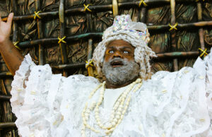 Comissão de frente da Chegou O Que Faltava no desfile oficial. Carnaval de Vitória 2026