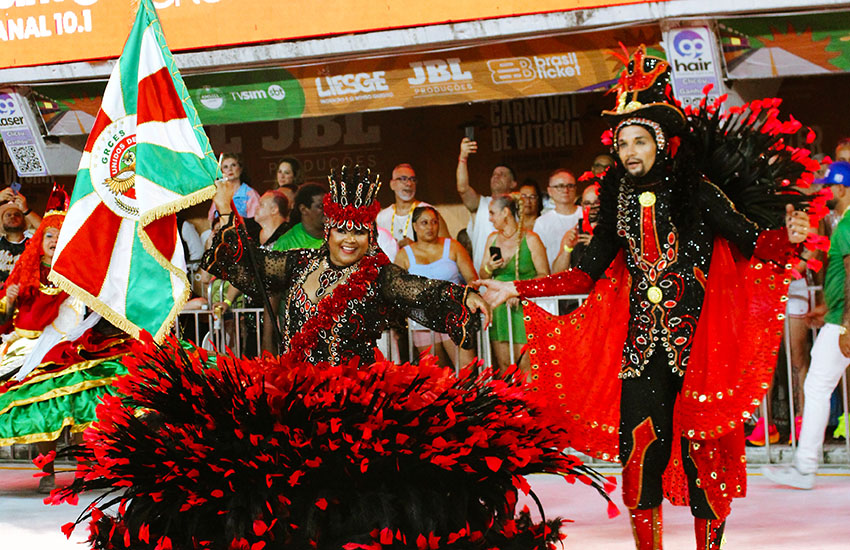 Diego Benittez e Andressa Cadete permanecem com a responsabilidade de empunhar o pavilhão da Jucutuquara