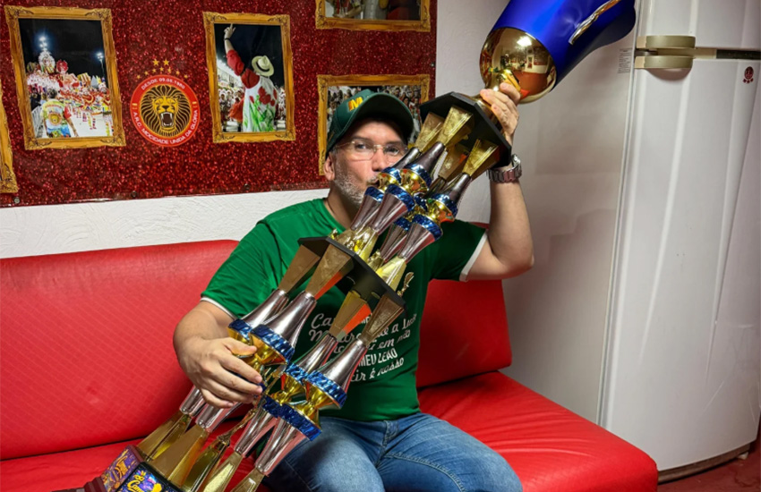 O carnavalesco Petterson Alves está de contrato renovado com a campeã Mocidade Unida da Glória (MUG)