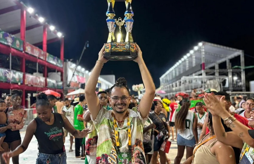 Vanderson Cesar segue na Piedade para 2027. Será o segundo ano do carnavalesco na Mais Querida