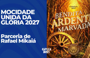 Samba concorrente da Mocidade Unida da Glória para o Carnaval de Vitória 2027