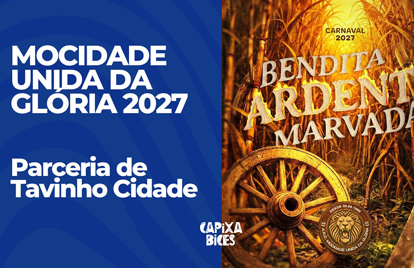 Samba concorrente da Mocidade Unida da Glória para o Carnaval de Vitória 2027