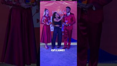 Bruno e Vanessa, vencedores do troféu Capixabices 2026 – Casal de mestre-sala e porta-bandeira