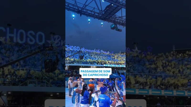 PASSAGEM DE SOM DO CAPRICHOSO – FESTIVAL DE PARINTINS