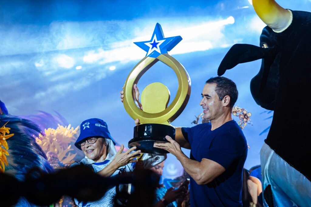 Rossy Amoedo, presidente do Caprichoso