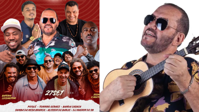 Feijoada do Pega acontece neste domingo com show de Toninho Geraes