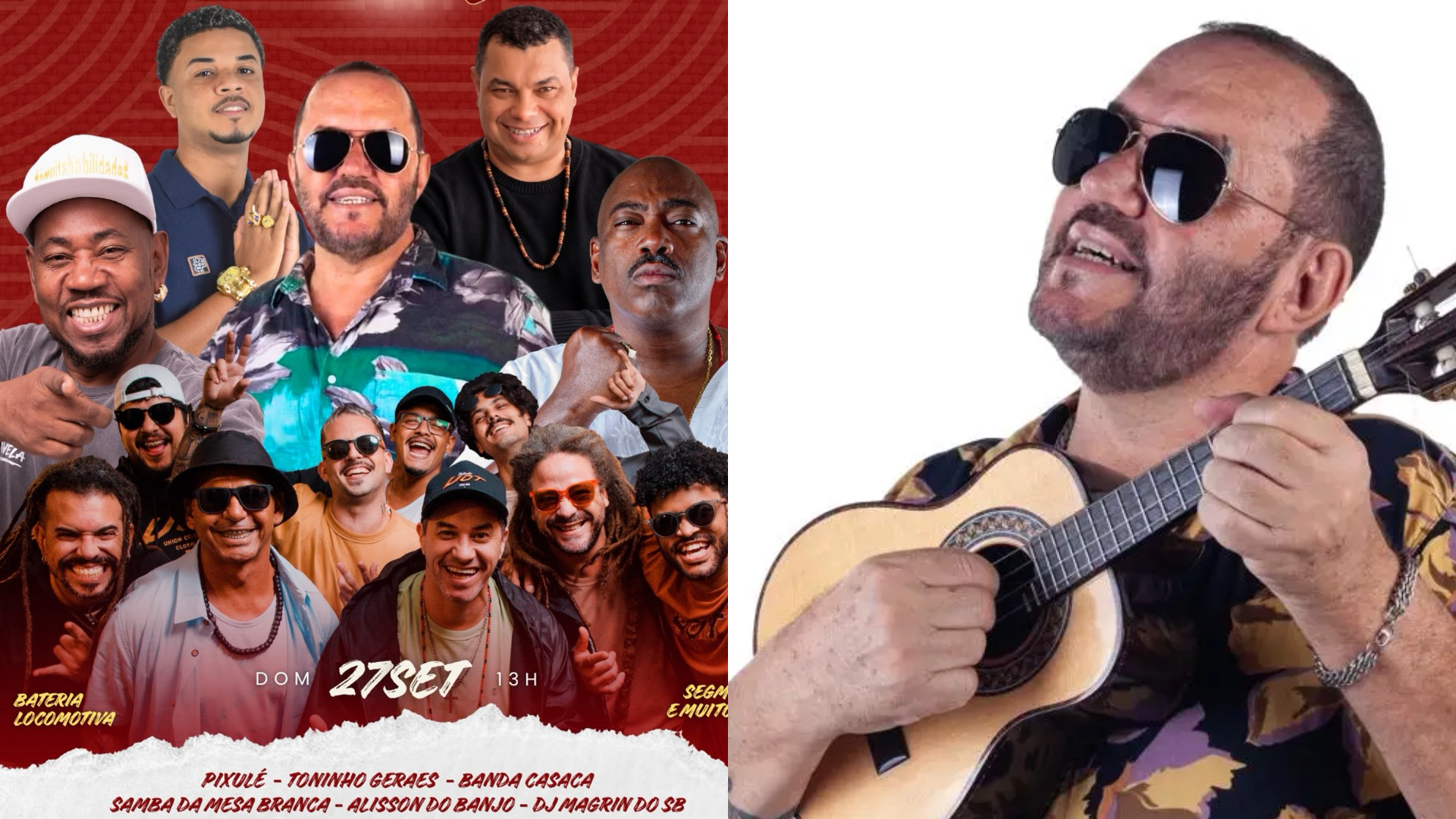 Feijoada do Pega acontece neste domingo com show de Toninho Geraes