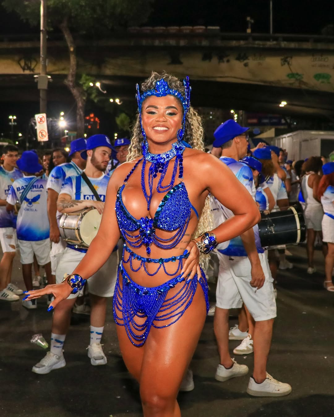 Bianca Monteiro, rainha de bateria da Portela, é uma das atrações da Feijoada da Boa Vista